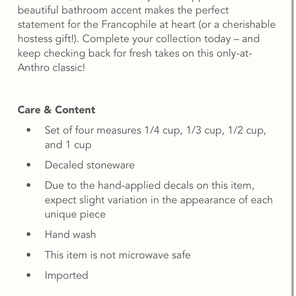 Bistro tile measuring cups - Picture 9 of 11